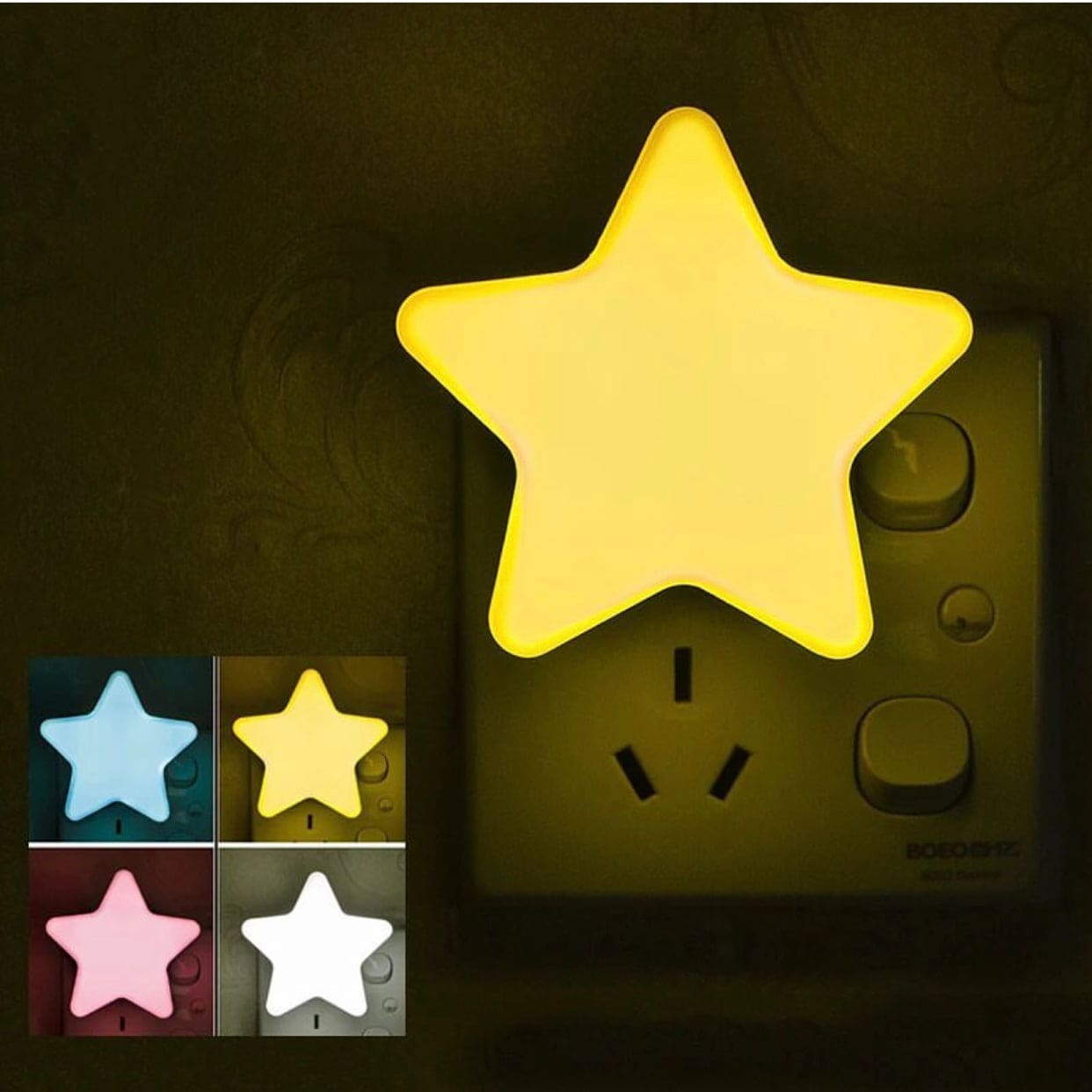 Mini Star LED Night Light, Sensor Control Energy Saving Decorations Light, Lighting Night Lamp Mini Star LED Night Light, Sensor Control Energy Saving Decorations Light, Lighting Night Lamp